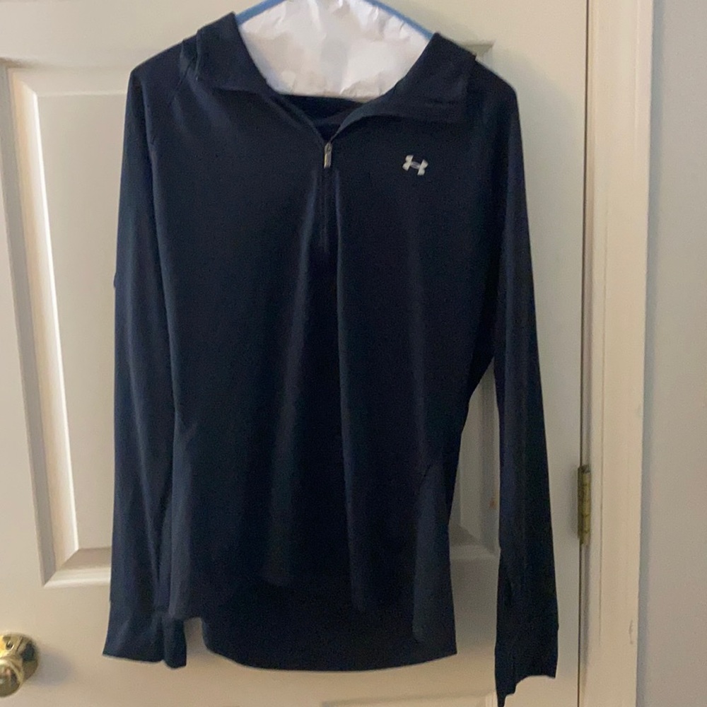 Black underarmour quarter zip